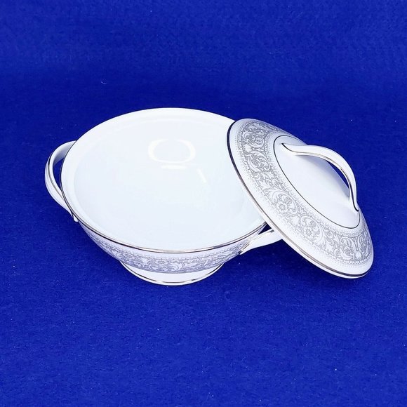 Sugar Bowl & Lid Noritake "Naples" Fine China 6975 Vintage Discontinued Pattern - Picture 5 of 9